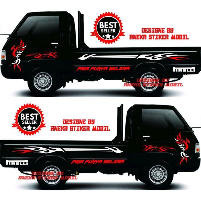 Stiker Mobil Pick Up L300 Striping Mobil Pick Up L300