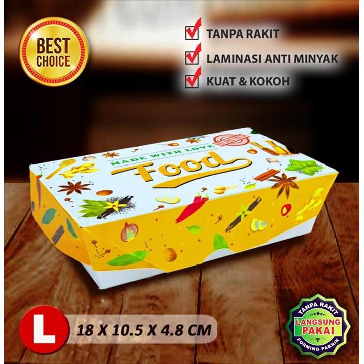 Lunch Box - Lunch Box Paper - FOOD Medium (L)