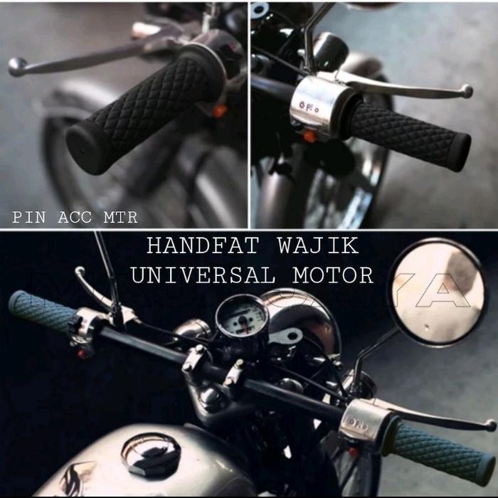 Hand Grip Gas Motor Clasic VND Original XSR W175 Vespa PX RX KING Dill