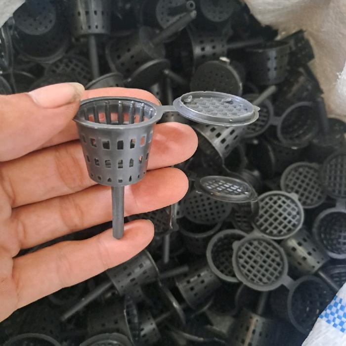 Argotech_ Keranjang Pupuk Dekastar Pot Pupuk Anggrek Osmocote (25Pcs)