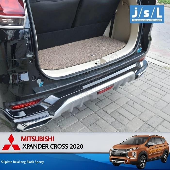 Jsl Sillplate Belakang Xpander Cross 2020 Rear Scuff Plate Black Sporty Forsale