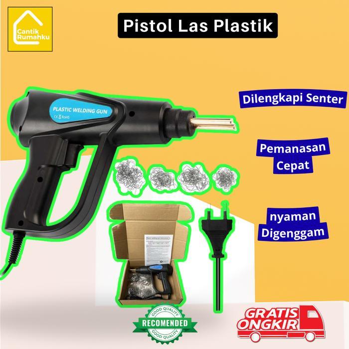 Pistol Las Plastik Welding gun Solder Kawat Stapler Plastic 70W MURAH