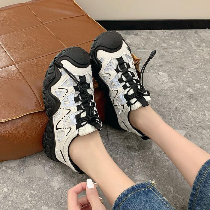[Marelow x Ilyasbatiar] Marelow Camel - Sepatu Sneakers Hiking Sport Korean Style Wanita Outdoor
