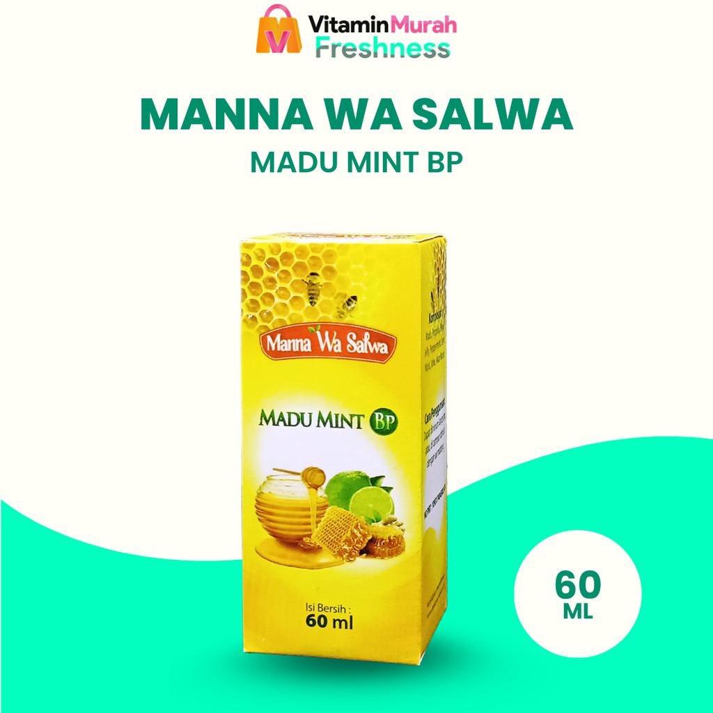 MANNA WA SALWA MADU MINT BP ISI 60 ML
