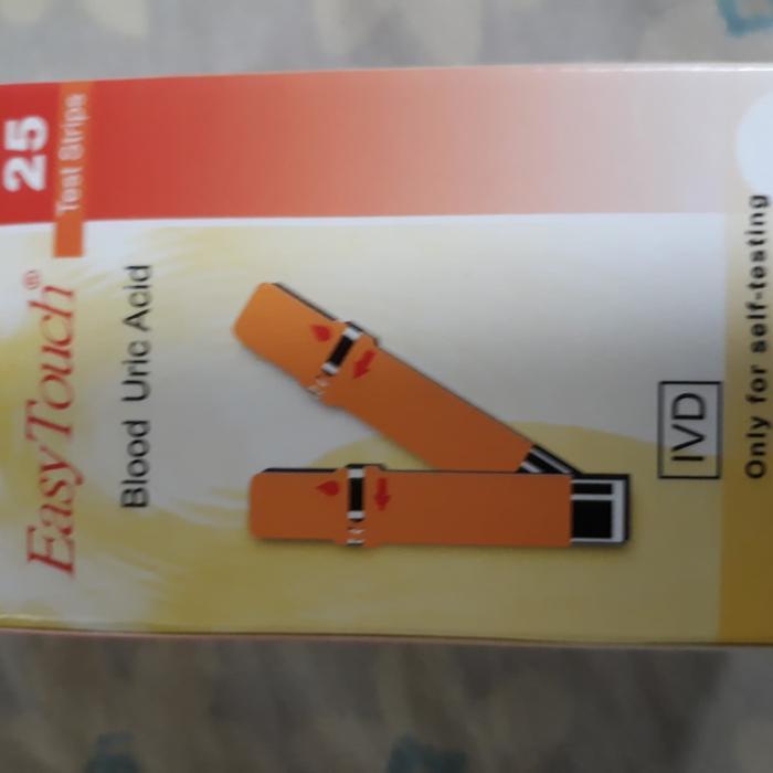 STRIP TEST ASAM URAT URIC ACIT EASY TOUCH 3 IN 1