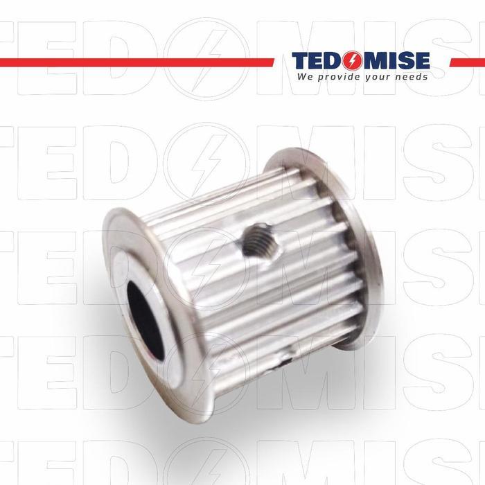Promo!! Pulley Timing Belt Htd 3M Lebar 15 Mm Untuk As Motor Mesin Laser Cutting Co2