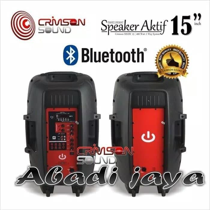 Speaker Aktif 15 Inch Crimson Show Terjamin