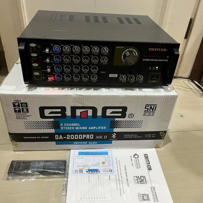 Amplifier Bmb Da 2000 Pro Original Da2000Pro 2000Pro Terjamin