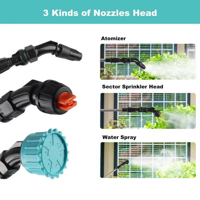 Semprotan Air Siram Tanaman Sprayer Elektrik Gagang Stik Semprot Air Tanpa Tangki Cordless Semprot
