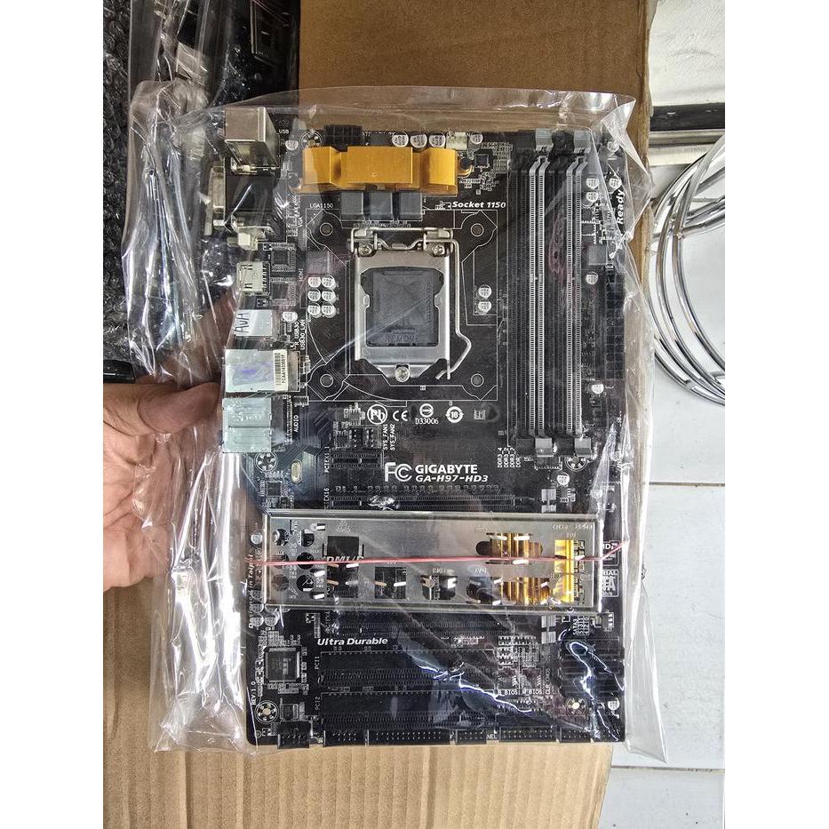 mainboard gigabyte h97 lga 1150 ddr3 onboard vga normal