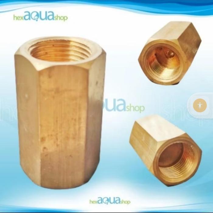 Neple Converter konektor tabung co2 ke o2 konverter nepel oksigen