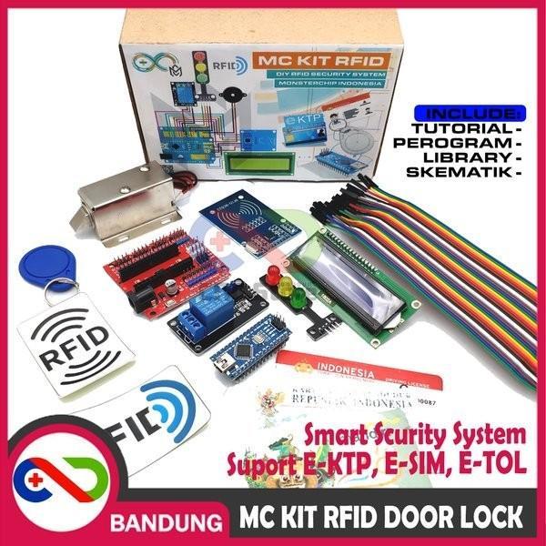 KIT RFID SMART SCURITY SYSTEM E-KTP E-TOL E-SIM DOOR LOCK V1 .