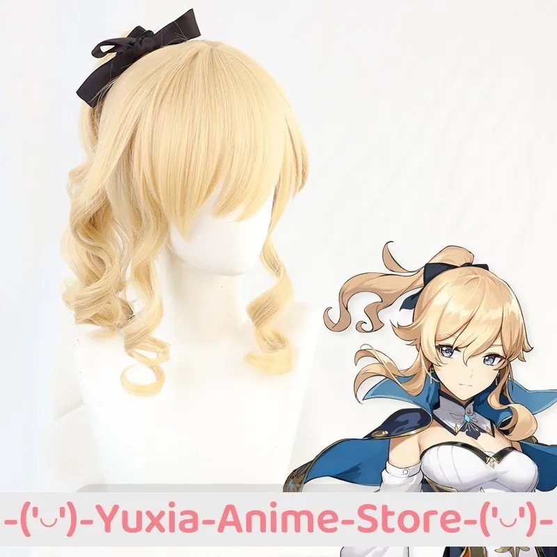 GENSHIN IMPACT JEAN MASTER OF THE KNIGHTS COSPLAY WIG GAME ROLEPLAY PARTY COSTUME PROP WIGS