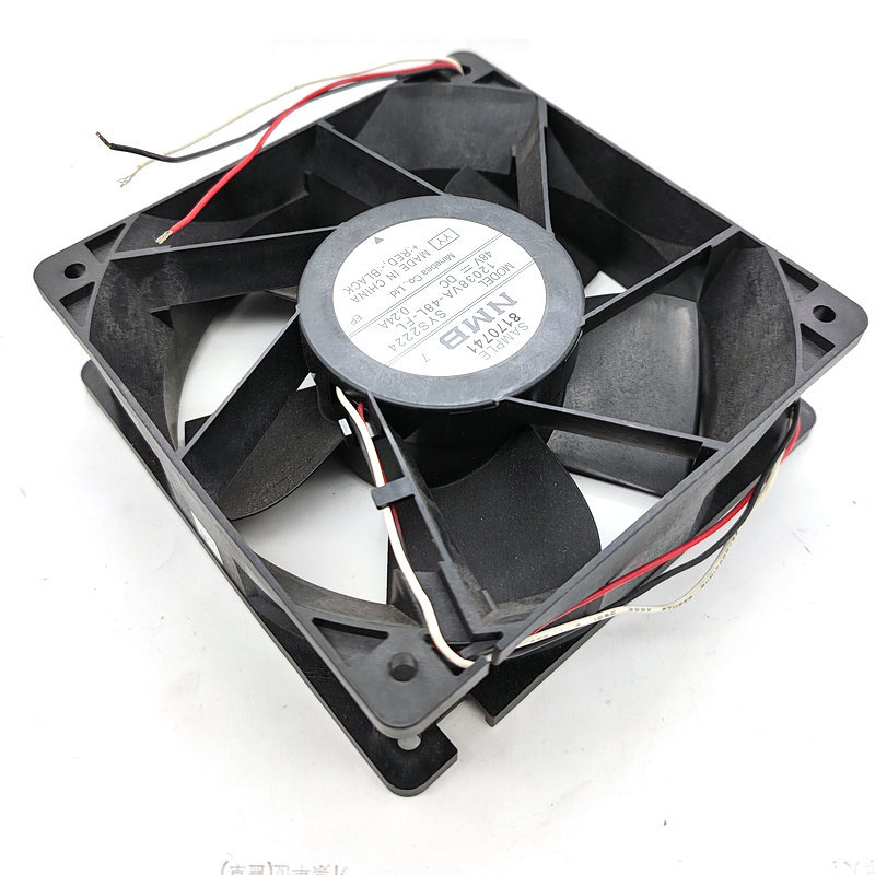 New the Cooling Fan 12038VA-48L-FL DC48V 0.24A 3Lines 12cm
