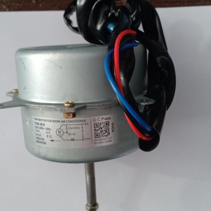 fan motor outdoor ac ydk36-6 putar kiri
