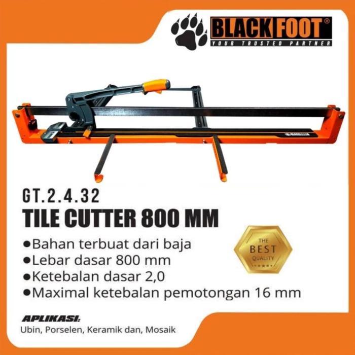 Alat potong granit manual 80cm GS Blackfoot Heavy Duty/ Tile Cutter pemotong granit keramik 80 cm GS