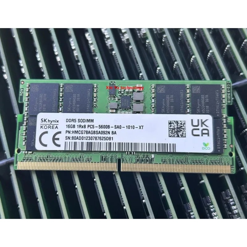 SK hynix 16GB 1Rx8 PC5 5600B DDR5 5600MHz SO-DIMM RAM Original Notebook 16G laptop memory