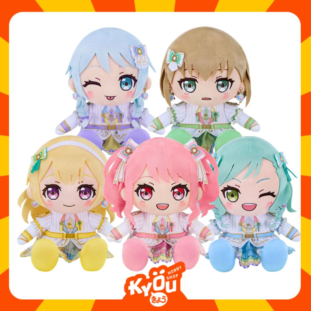 BanG Dream Pastel*Palettes Plushie Eve - Maya - Chisato - Hina - Aya (17cm)