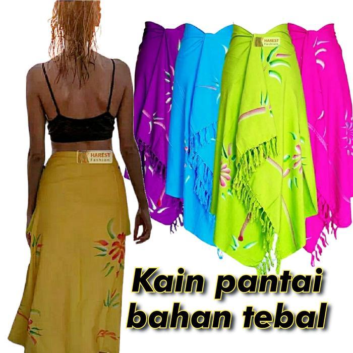 Best Seller Kain Pantai Dengan Rumbai Ukuran Jumbo, Kain Selimut , Sarung Pantai Bali Original
