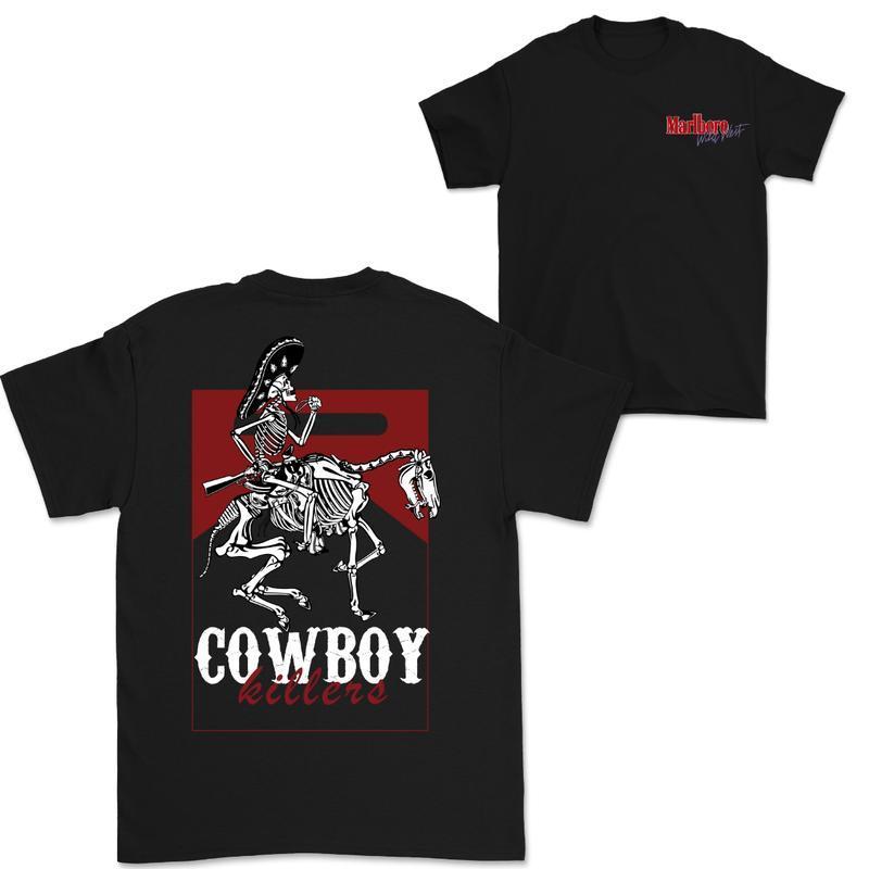 Vintage Wild West Shirt,  Marlboro T-shirt For  For Men