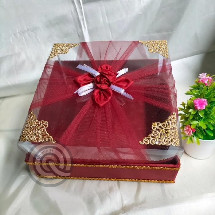 Kotak Kue Kotak Bingkisan Kotak Hantaran Seserahan Pernikahan Tile +