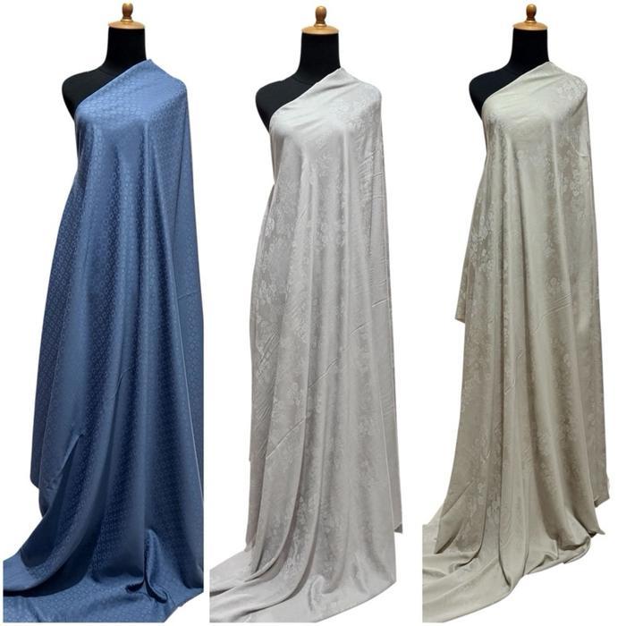 Kain Katun Viscose Jaguar [Harga Per 0,5 Meter] Bahan Koko Gamis Sarimbitan Pasti Ori