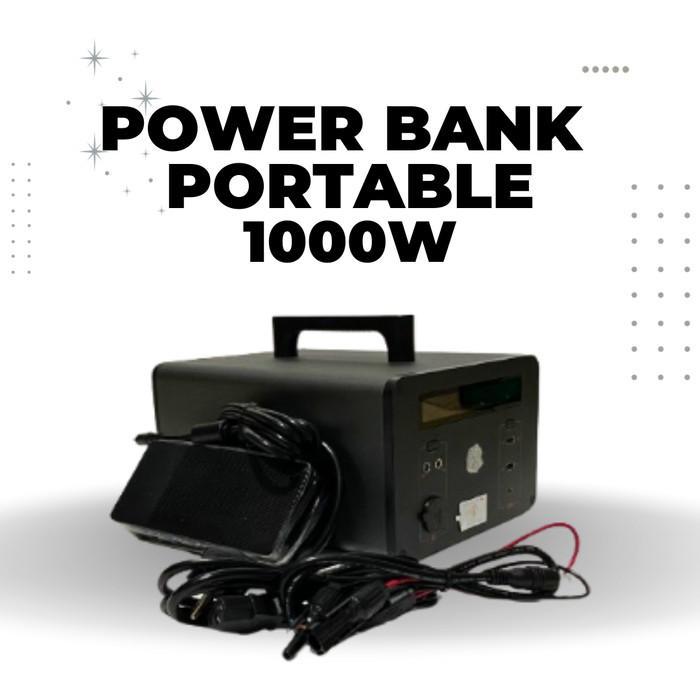 Terbaru Power Station Portable 1000W Power Bank Besar