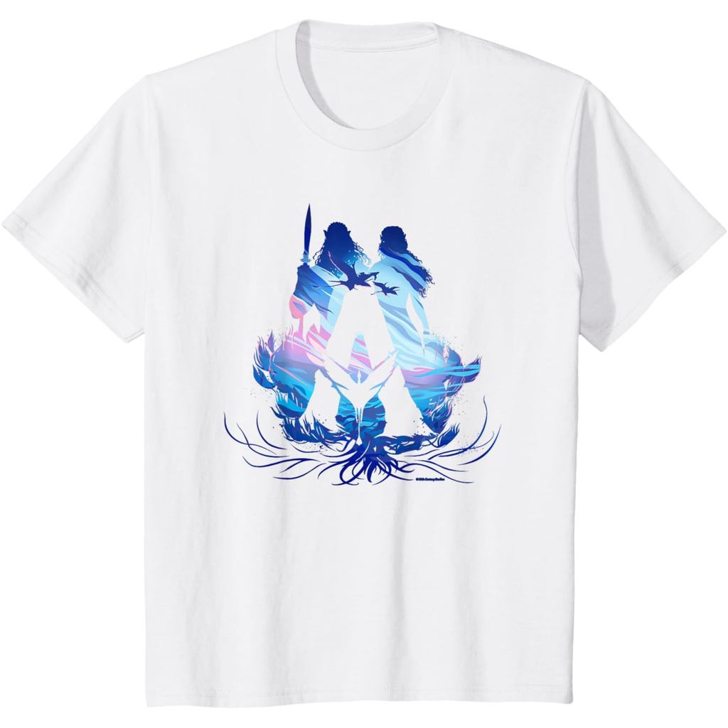 Amber's Kaos Anak dan Dewasa 24s Avatar The Way of Water Avatar A Logo Banshee Illustrated TShirt Sm