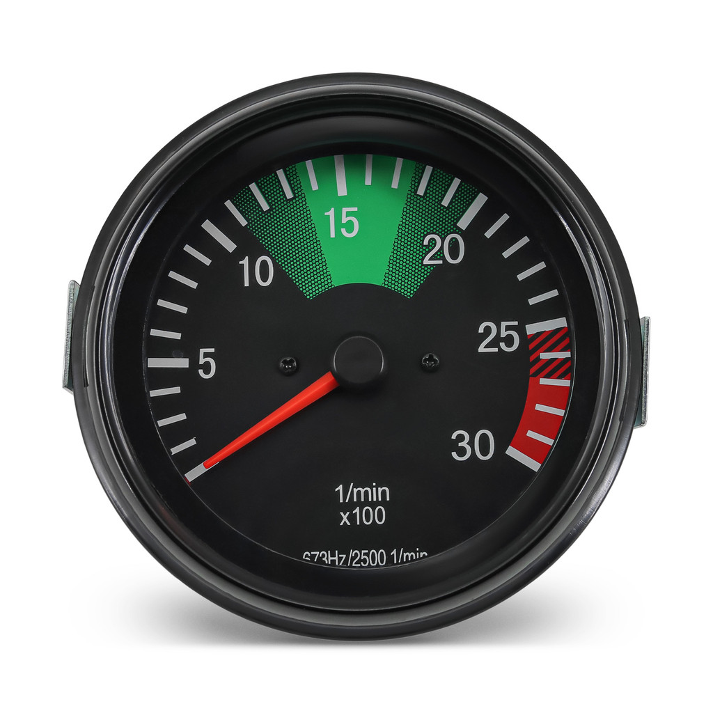 New 24V Heavy Truck Tachometer Gauge 100Mm Tacho Meter Gauge 653Hz/2200 1/Min Cluster Gauge 2500Rpm
