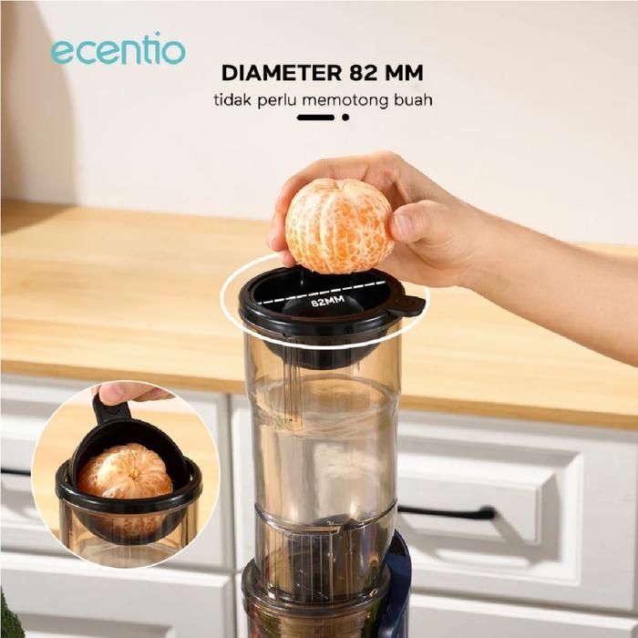 Ecentio Slow Juicer Portable Tanpa Ampas Bear 550ML 150W Blender Fruit Juice Machine
