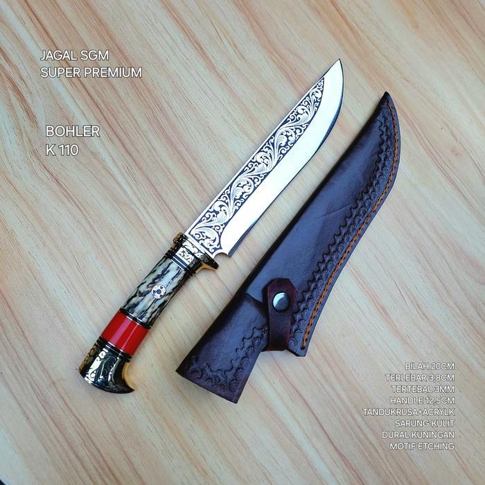 PISAU DAGING PISAU DAPUR PISAU BOHLER K110 STEEL