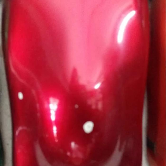 Terlaris Cat oplos pu Merah metalic / cat oplos merah metalik 1/2kg SALE