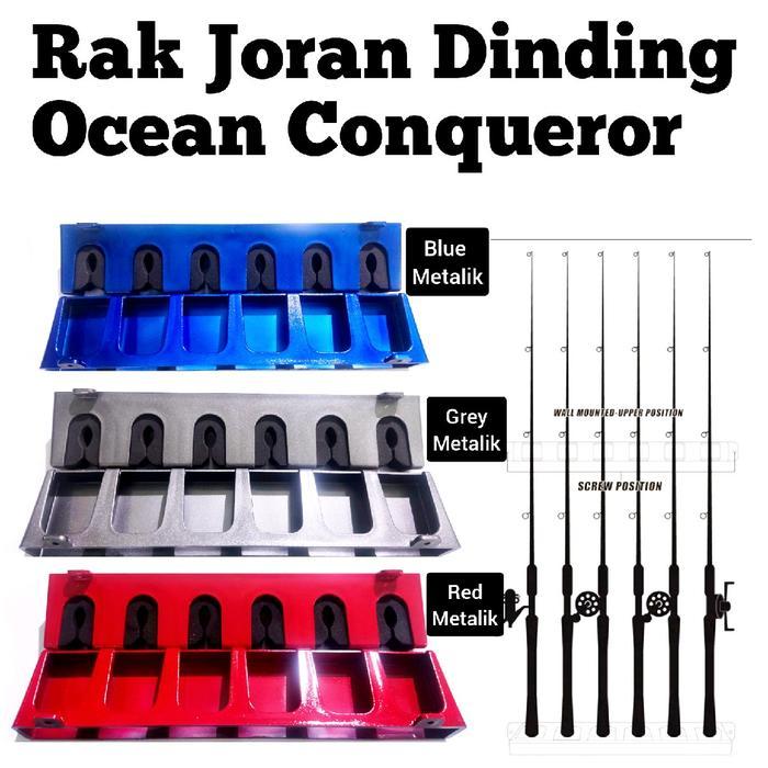 Rod Holder Rak Joran Susun 6 Set Lengkap Dengan Baut Dan Fisher