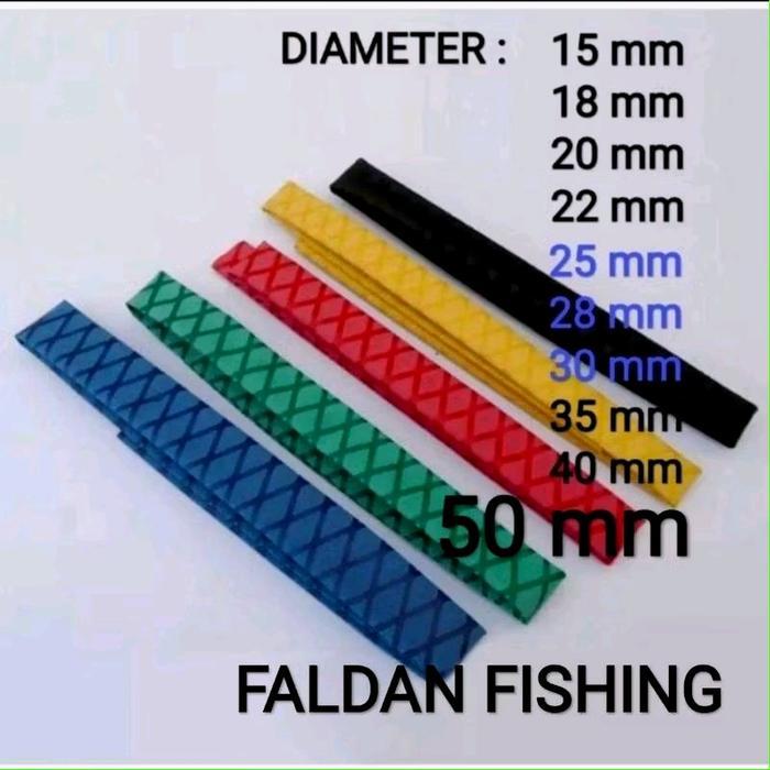 Grip/ Karet Bakar Panjang 33cm, Pelapis Joran Pancing Dan Peralatan Lainya Tegek