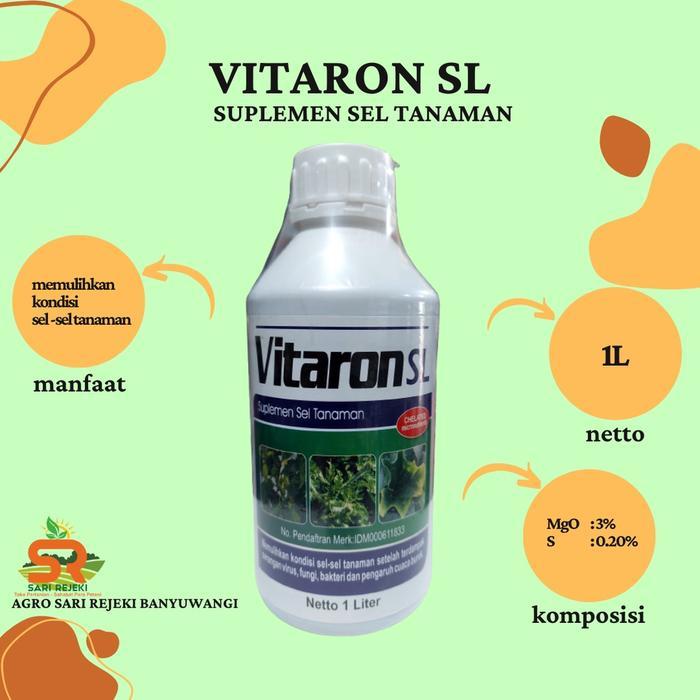 VITARON SL 1L SUPLEMEN SEL TANAMAN/PUPUK DAUN CAIR