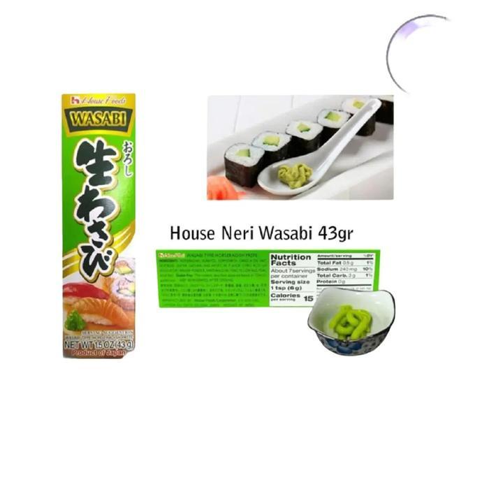 House Neri Wasabi Pasta Wasabi Wasabi House Foods Wasabi 43gr Food
