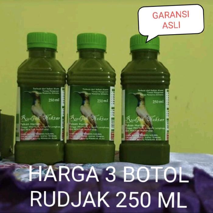 Rudjak Nektar 250 Ml (Harga 3 Botol Besar) Rudjak Nektar