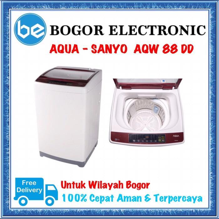 MESIN CUCI AQUA - SANYO MESIN CUCI 8KG AQW88DD AQW 88 DD AQW88