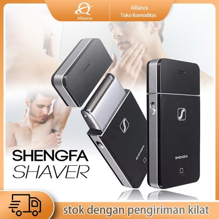 Alliance - Alat Cukur Kumis Dan Jenggot Sengfa Shaver Cas Cukuran Jamban Elektrik Pencukur