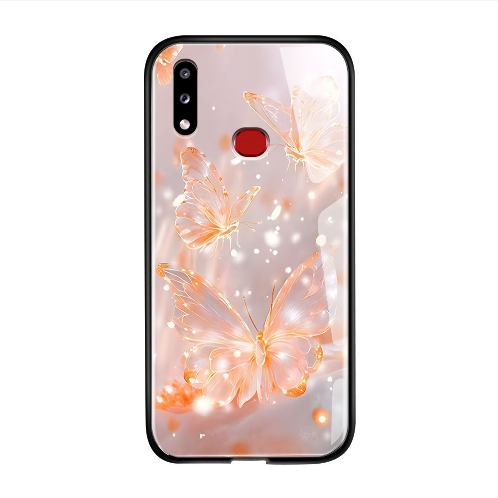HardCase Kaca Casing For Compitable With Samsung Galaxy A10S Case Kesing Hp Phone DLJ A1-2781 BL