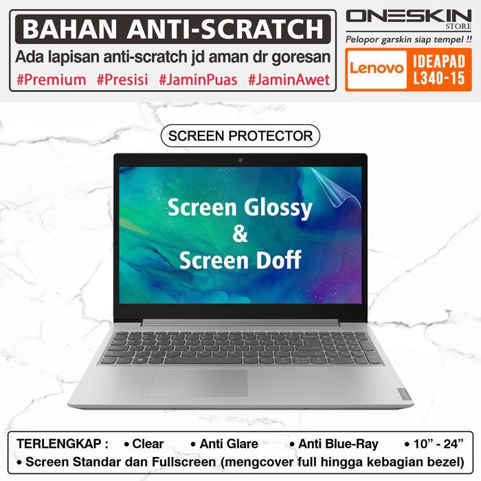 HRG DISKON Anti Gores Screen Protector Lenovo IdeaPad L340-15 Gaming Glossy Doff