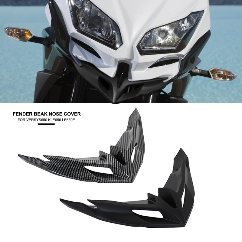 Front Wheel Fender Beak Nose Cover For Kawasaki Versys650 Versys 650 Kle650 Le650E 2015-2021 2020
