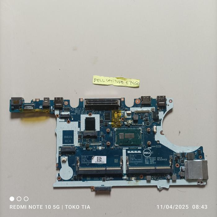 Motherboard laptop Dell Latitude E7450 - [03/01]