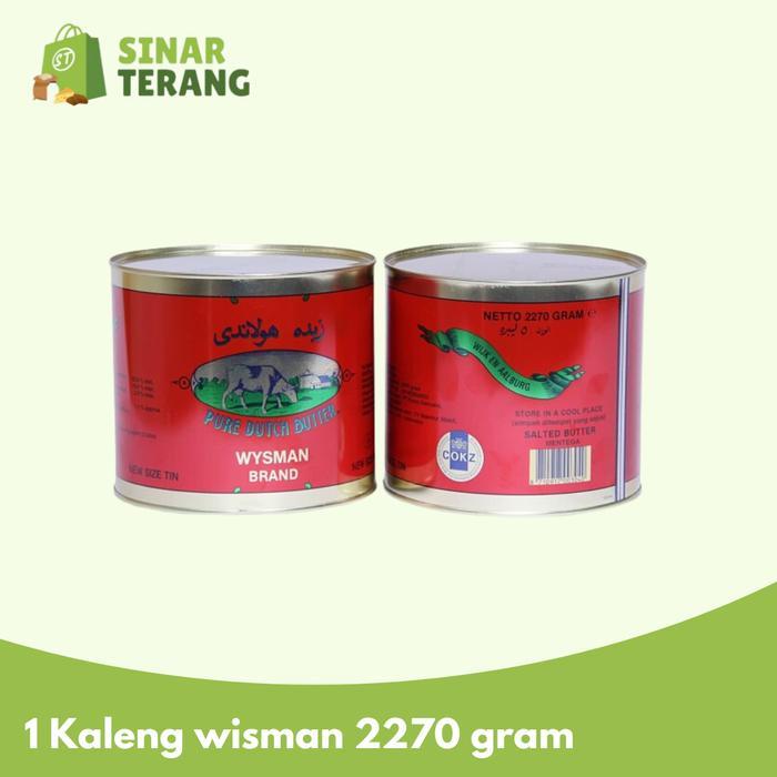 Wisjman Butter / Mentega Wisman 2kg / 2270 gram