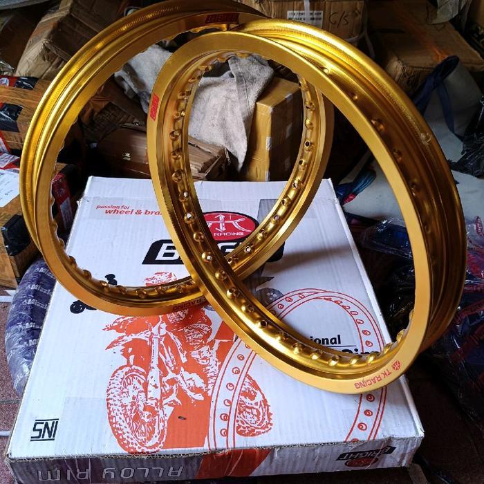 Velg Matik Mio Beat Vario Set Depan Belakang Ring 14 140/140 Ring 14 Tk Original Lost Pack