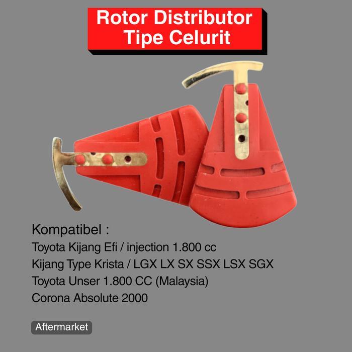 Rotor Clurit Pacul Celurit Kijang Kapsul 7K Efi 1.8 Krista LGX LX LSX