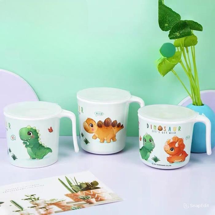 PIRING MAKAN ANAK BAHAN MELAMIN KARAKTER KUROMI NAILONG LUCU MANGKOK PIRING GELAS SENDOK MELAMIN /