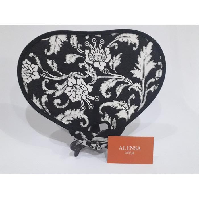 Best Seller Kipas Lipat Motif Kain Batik + Pouch Original