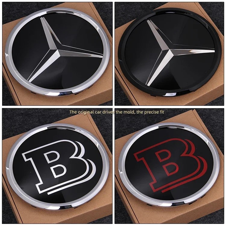 Front Grille Star OE Style Emblem Chrome Silver Mercedes Benz Amg W253 W204 W205 W213 W176 W246 W205
