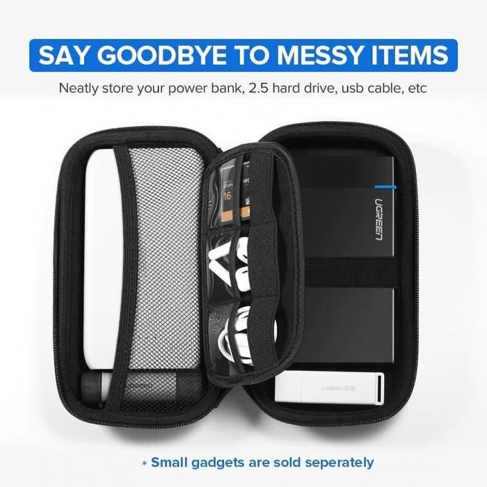 UGREEN Harddisk Storage Hard Drive Disk Case Travel Power bank 40707